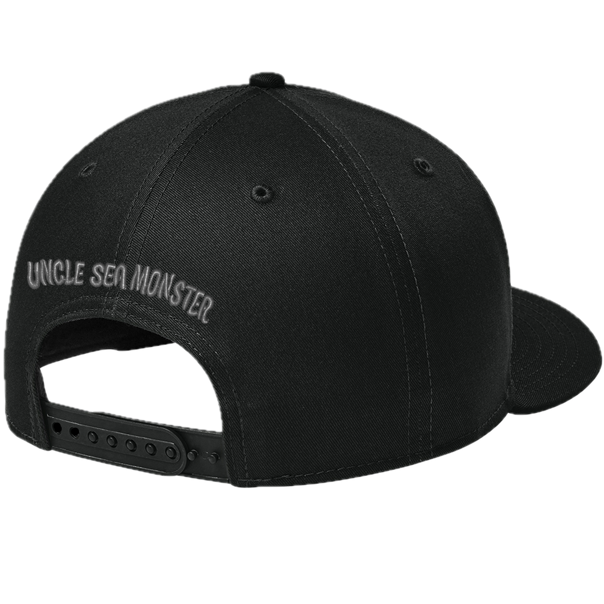 Embroidered Gray Monster Hat