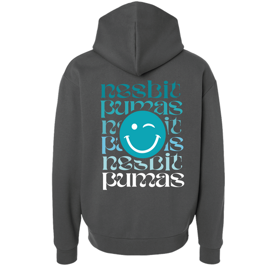 Happy Face Adult Trend Hoodie