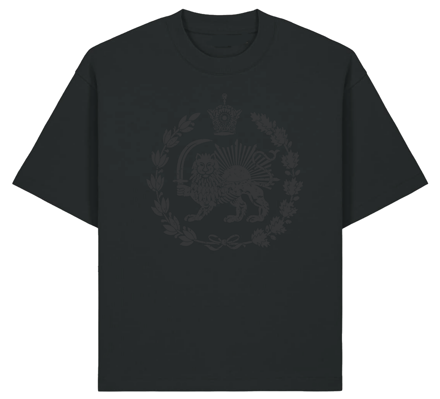 The Taj Oversized Premium T-Shirt - Stealth